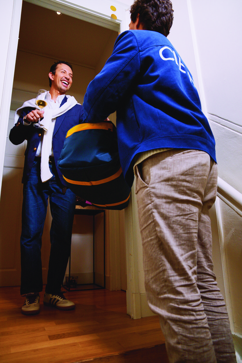 CleanLab bezorging aan de deur