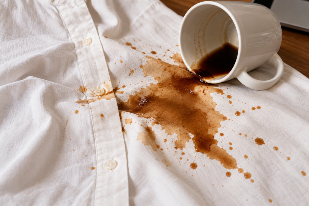 how to remove coffee stains